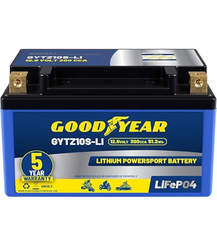 Amazon.com: Yuasa YUAM7210A YTZ10S Factory Activated YTZ High